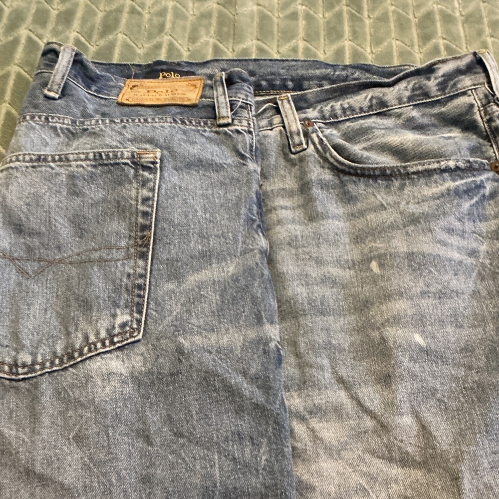 Polo by Ralph Lauren Men's Light Blue Straight Jeans